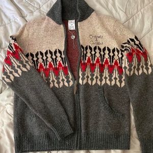 Crooks&Castles Half-zip fleece crew neck